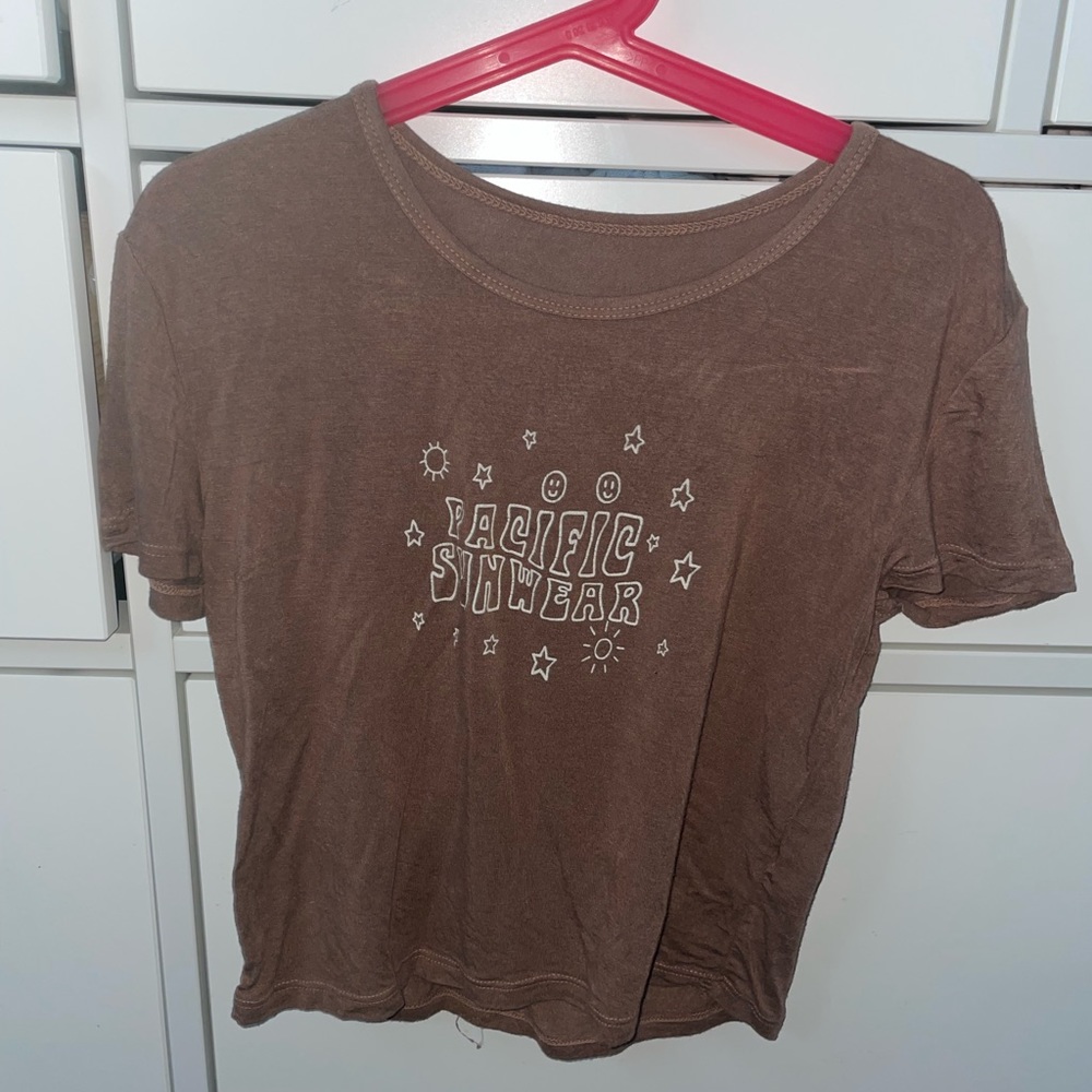Cropped Graphic Tee